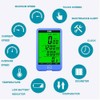 Cycle Computer, Wireless Odometer/Speedometer/Stopwatch for Bike, Electric Bicycles, Motorcycles