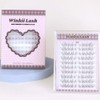 Winkii 노글루 가닥 인조 속눈썹 내추럴 맑은 속눈썹 풀 필요없음
