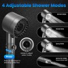 LakeForest 6000mAh Electric Shower Pump Shower Pump Rechargeable Shower Head