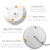 Obeaming 2 x 12V LED Panel Ceiling Light Campervan 120mm