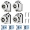 Cokritsm Shower Door Rollers, 25 mm, Shower Cubicle Rollers, 4