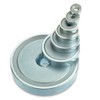 magnets4you Neodymium Flat Gripper Diameter 48.0 x 11.5 mm with