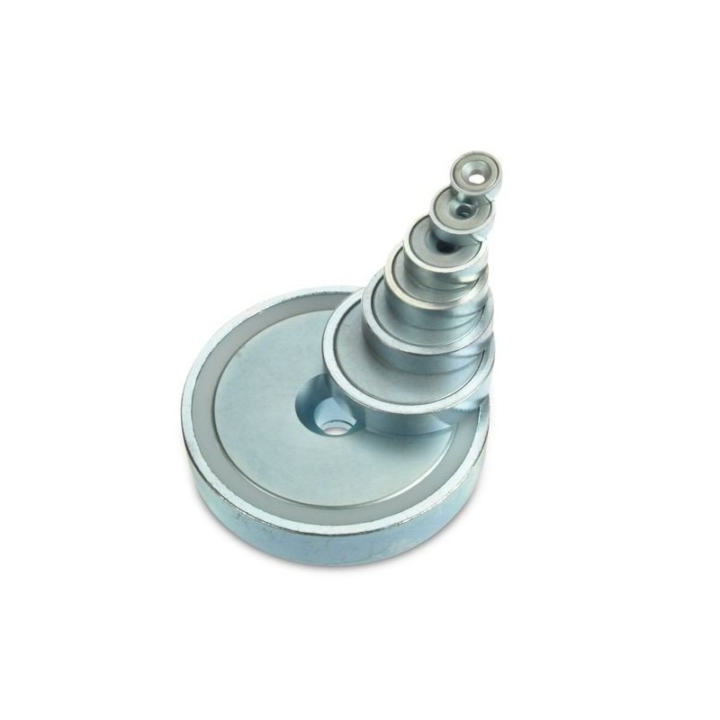 magnets4you Neodymium Flat Gripper Diameter 48.0 x 11.5 mm with