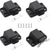 Self-Closing Push to Open Door Latches Hardware CBRIVE 4Pack Kitchen
