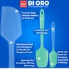 DI ORO Silicone Spatula Set - Rubber Kitchen Spatulas for