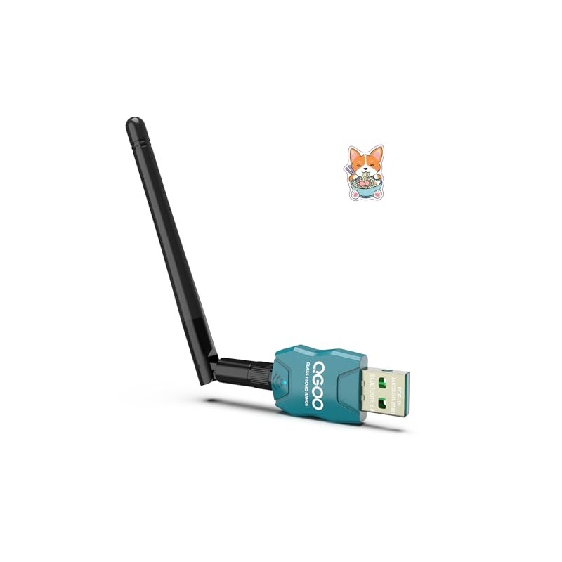 Class 1 Long Range Bluetooth Adapter for PC, QGOO USB