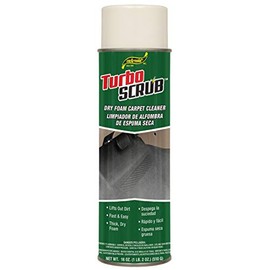 SM Arnold Turbo Scrub™ Dry Foam Carpet Cleaner 18 Oz. - Upholstery and Fabric Stain Remover, Eco-Friendly, Professional Grade, Deep Cleaning for Home and Office, Easy-to-Use, Fast-Acting Formula