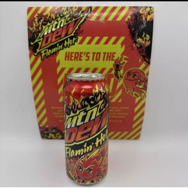 Mountain Dew Flamin Hot Limited Edition Mtn Dew 16 Oz One Can Per Order