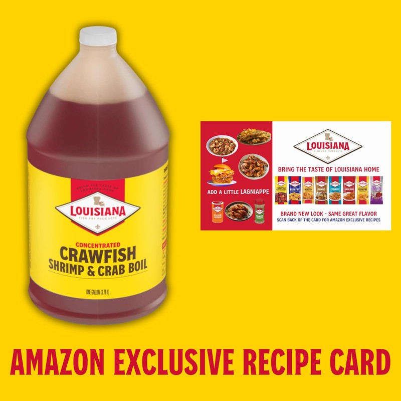Louisiana Fish Fry Liquid Seafood Boil - Maximum Flavor, Flexible