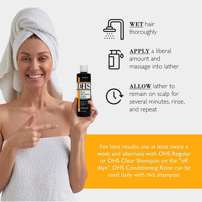 DHS Tar Shampoo 8 oz - Buy Packs and Save