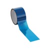 Caplugs SH-47939 1 Mil Thick Blue Polyester Tape - PC90-4000 Powder Coating, E-Coating, Anodizing and Other High-Temp Masking Applications - 4" x 72 yds, Blue (1 roll)