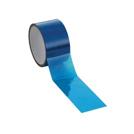Caplugs SH-47939 1 Mil Thick Blue Polyester Tape - PC90-4000 Powder Coating, E-Coating, Anodizing and Other High-Temp Masking Applications - 4" x 72 yds, Blue (1 roll)
