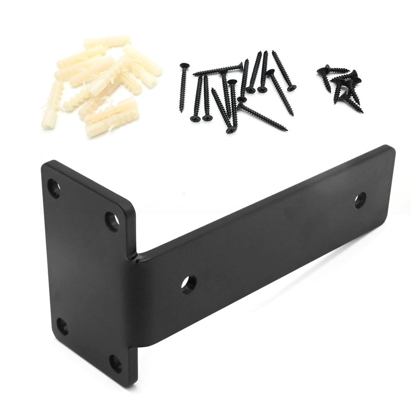 UOIENRT 8 Pcs L Bracket Wall Shelf Support 6 Inch,
