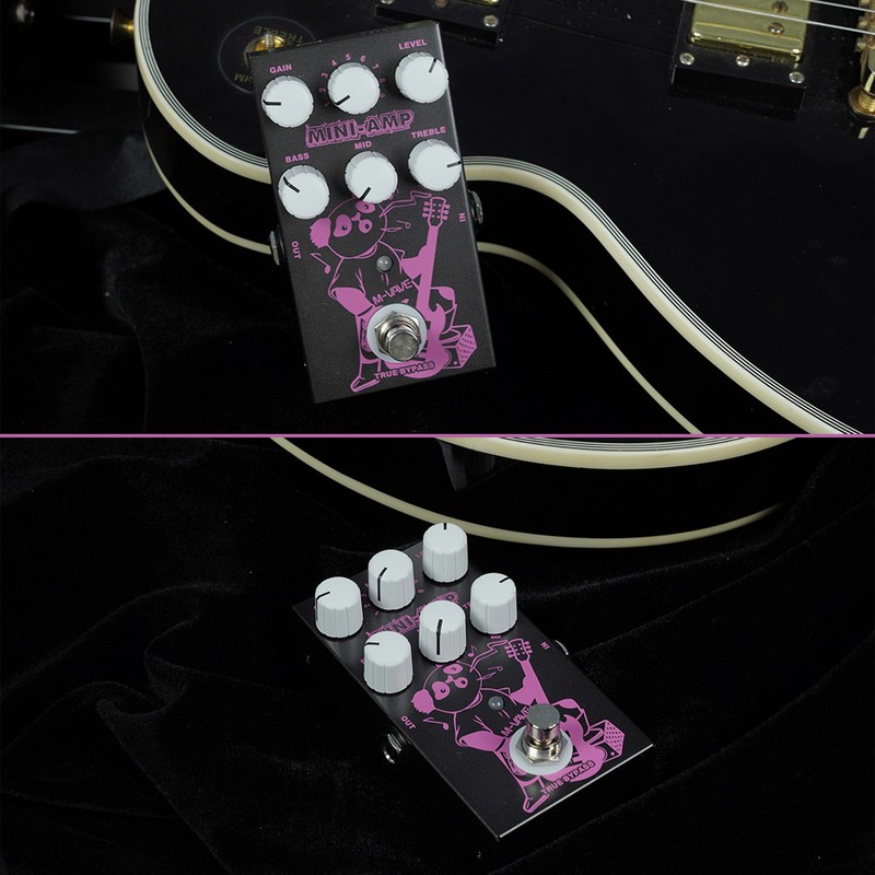 M-VAVE Electric Guitar Effects Pedal DC 9V 3-gear EQ Adjuster