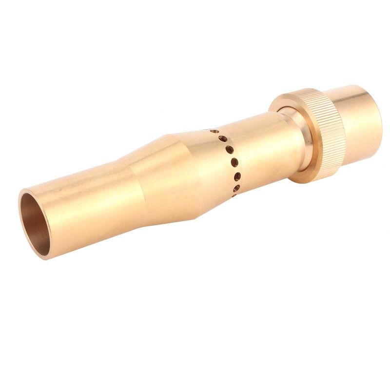 Female Thread Fountain Nozzle Brass Multihole Bubbling Sprinkler for Garden