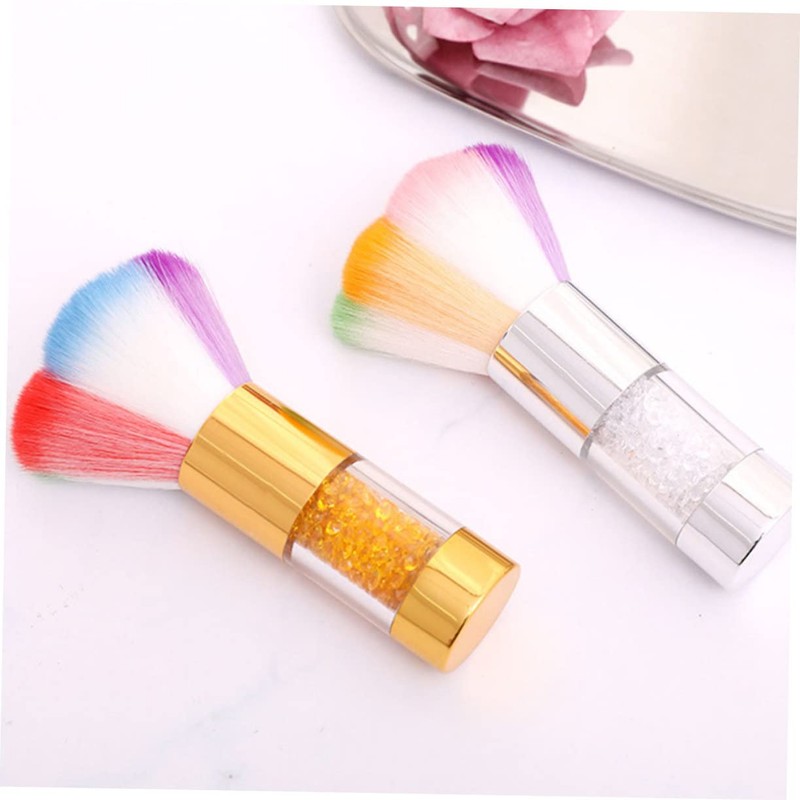 Baluue 2pcs Makeup Brushes for Women Multi-function Blush Tools and