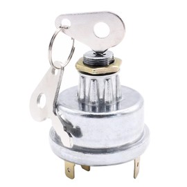 Universal 12/24v Tractor Plant Ignition Switch With 2 Keys 35670 128SA for Massey Ferguson JCB AS Lucas 35670