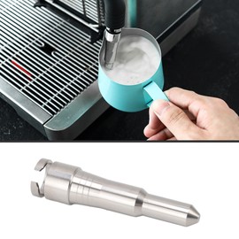 ANGGREK Coffee Steam Nozzle, Stainless Steel, Powerful Steam Effect, Easy to Install and Operate, Suitable for Delonghi ECP3420 310 330, EC680 685, EC9335, 9665, ECAM22.110.SB, Ideal for