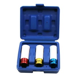 Juego De Dados De Impacto Para Rueda De 1/2 17, 19 Y 21mm