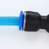 10Pcs 6mm Dia 2 Way Straight Tube Hose Pneumatic Air