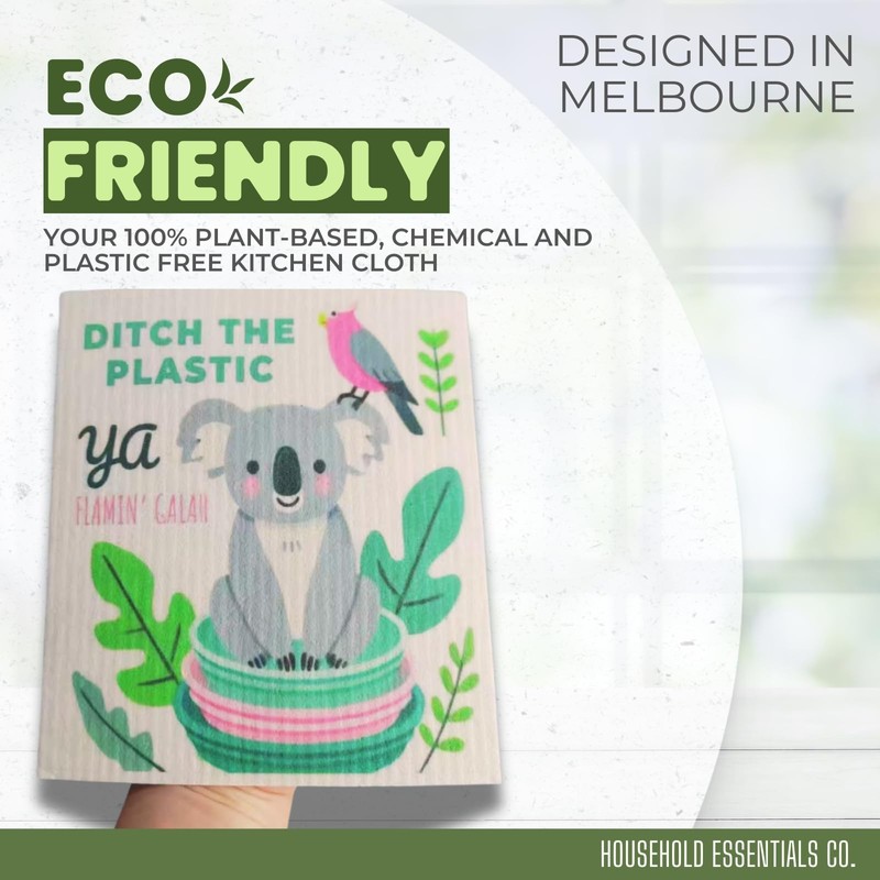 The Ultimate Eco-Friendly Cleaning Cloth | Reusable & Compostable |