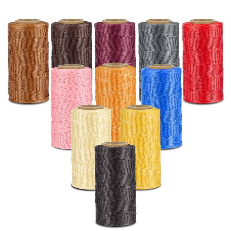 Waxed Thread, Wax String, Coated Cord Heavy Duty Polyester 284Yard