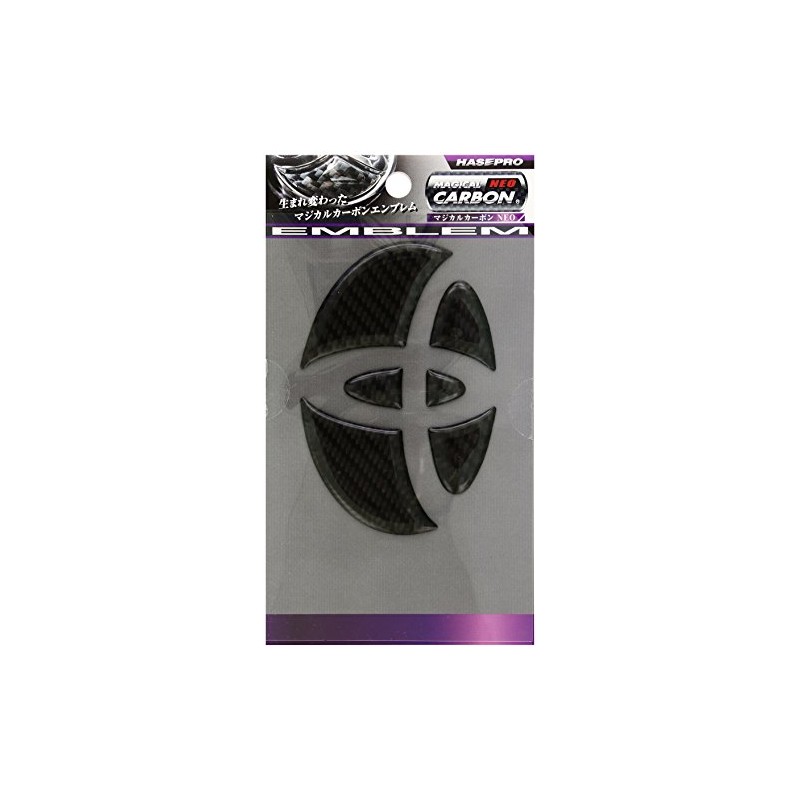 HASEPRO Magical Carbon NEO [Rear Emblem] (Black) Toyota 4 Aqua