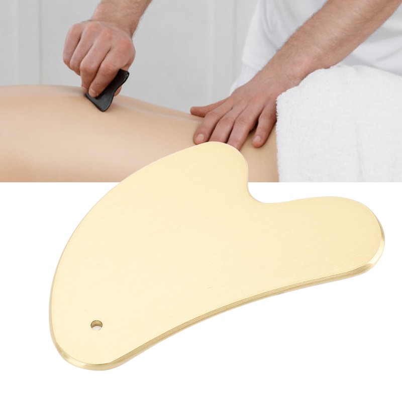 Gua Sha Tool Copper Portable Guasha Massage Tool for Face