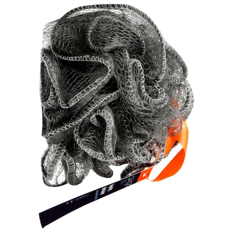 Clean Logic Purifying Charcoal Mesh Bath Sponge (2 Pack)2