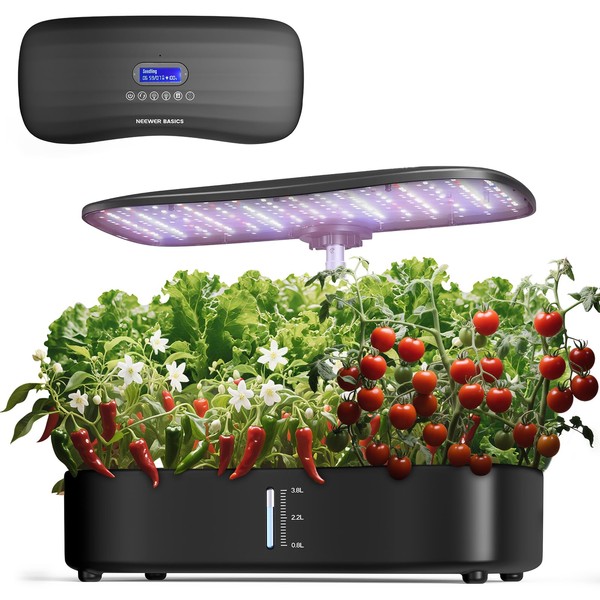 NEEWER Basics Hydroponics Growing System Kit with LED Plant Light/3