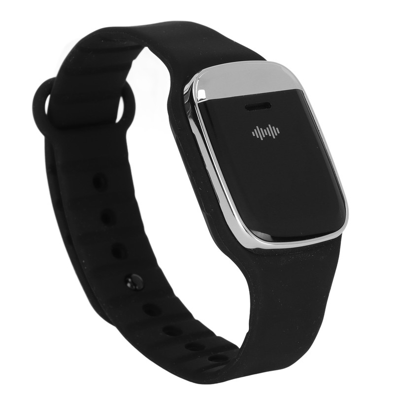 Mosquito Repellent Watch Bracelet Time Display Temperature Measurement Stylish Ultrasonic