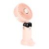 Mini Handheld Fan ABS Portable Digital Display USB Charging Foldable