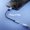 deleyCON USB-C to 3.5 mm Audio Aluminium Adapter - DAC
