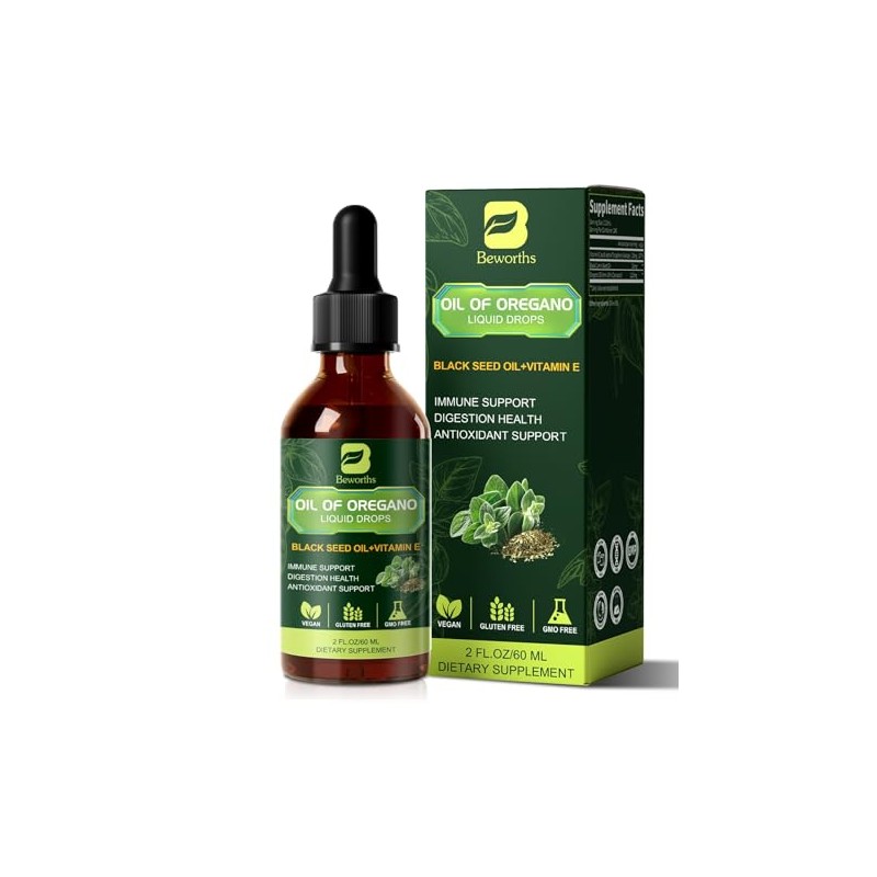 B Beworths Gotas de Aceite de Or?gano Org?nico B Bewoths