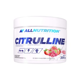 AllNutrition Citrulline Malate 200 g Tin with Flavour Amino Acids L-Citrulline (Raspberry-Strawberry)
