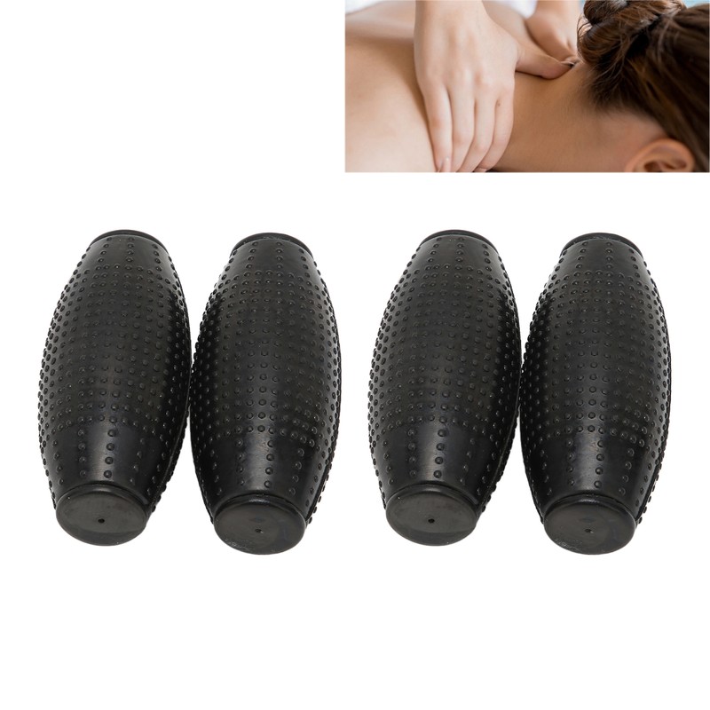 4pcs Electrotherapy Handle Silica Gel Flexible Health Equipment DDS Bioelectric