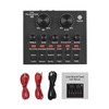 Multifunctional Live Sound Card for Singing/Live Broadcasting/ Recording Voice and