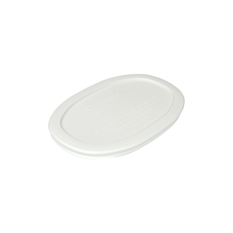Corningware F-15-PC Oval French White 15-ounce Plastic Lid - 2