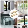 Huazu Heavy-Duty Sliding Door Rollers - 1-1/4" Steel Ball Bearing,