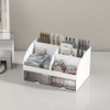 Desktop Organiser, Office Stationery Drawer Organizer Makeup Storage Box, Desk