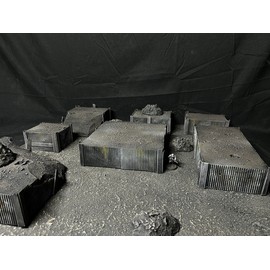 Unbranded Wargaming Modular Trenches Terrain Compatible With Trench Crusade / Warhammer40k