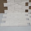 Limra White Limestone Split Face 300x300mm Matt Decorative Wall Tile