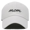 Funky Junque Bridal Baseball Cap - Mom - White