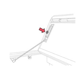 BAKFLIP Lock Knobs Industries PARTS -356A0014 (2 count)