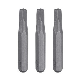 HARFINGTON 3pcs SQ1 Square Screwdriver Bit 5/32" Hex Shank 28mm Length Magnetic 4 Point Head Hex Bits S2 Steel Screw Driver Bit for Electric Manual Screwdrivers Precision Repair