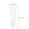 Healvian 50pcs Lip Cream Tubes Empty Lip Gloss Tube Lip