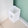 Ube Film JUST CLEAN JCL-05 Disposable Trash Can Standing, White,