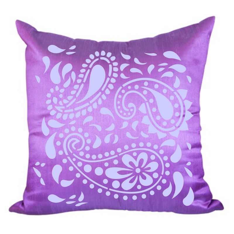 Paisley Pattern Stencil 6.5 x 6.5 Inch Reusable Large Paisley