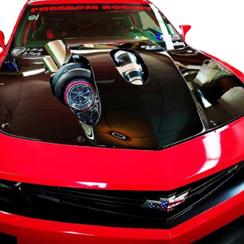 Push Button Latches Black 1.00"" Pro Series & 2"" Stud