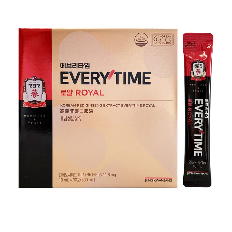 Jeonggwanjang CheongKwanJang Red Ginseng Extract Everytime Royal 10ml x 30